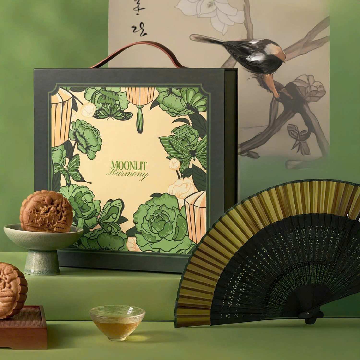 Mẫu hộp cứng cao cấp đựng bánh trung thu 